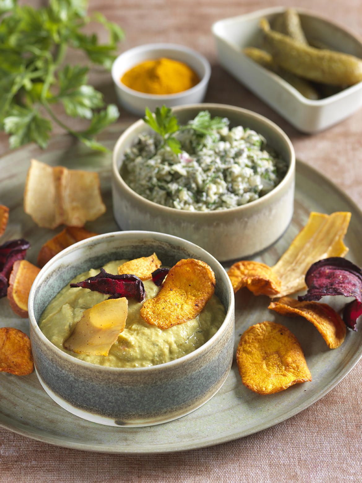 Tartinade au chèvre et à la tapenade d’algues